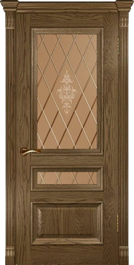 Фото Межкомнатная дверь Фараон-2 (ДО Светлый мореный дуб, 900x2000)